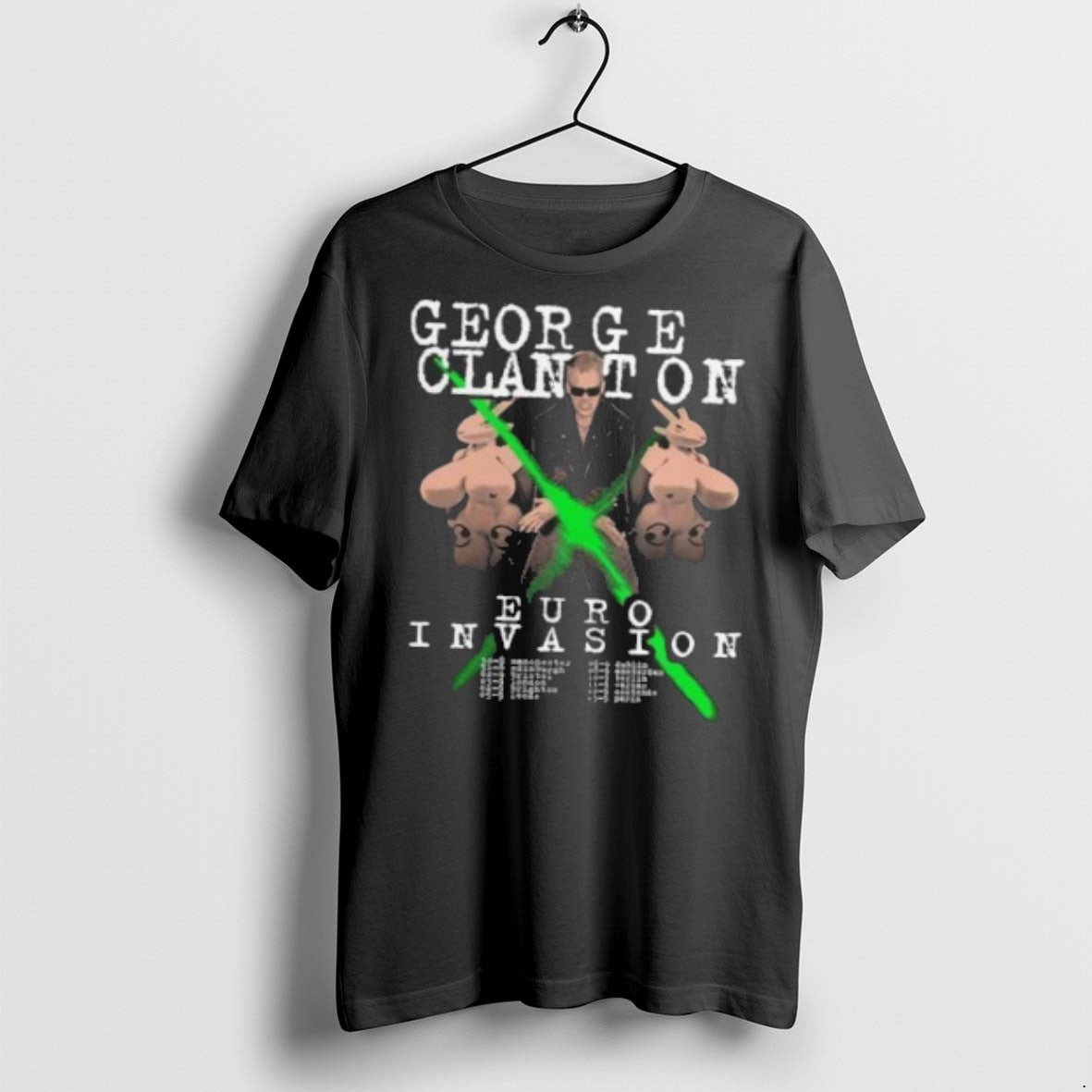 Premium George Clanton Euro Invasion T Shirts