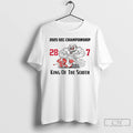 Premium Georgia Bulldogs 2025 Sec Championship King Of The South T-Shirts, Hoodie, Sweatshirt | PureTeeCo.com