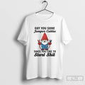 Premium Gnome Got You Some Jumper Cables Since You Like To Start Shit T Shirts Hoodie, Sweatshirt | PureTeeCo.com
