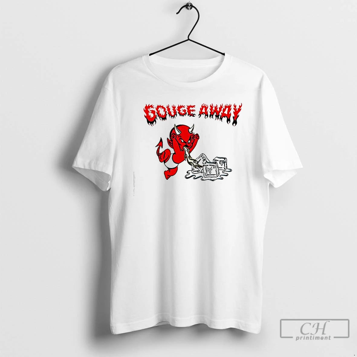 Premium Gouge Away Evil And Ice Graphic T-Shirts, Hoodie, Sweatshirt | PureTeeCo.com