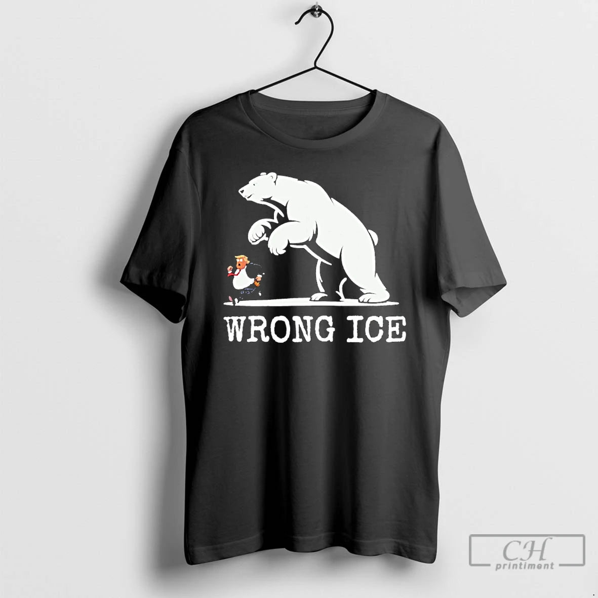 Premium Greenland Wrong Ice Bear And Trump Meme T-Shirts, Hoodie, Sweatshirt | PureTeeCo.com