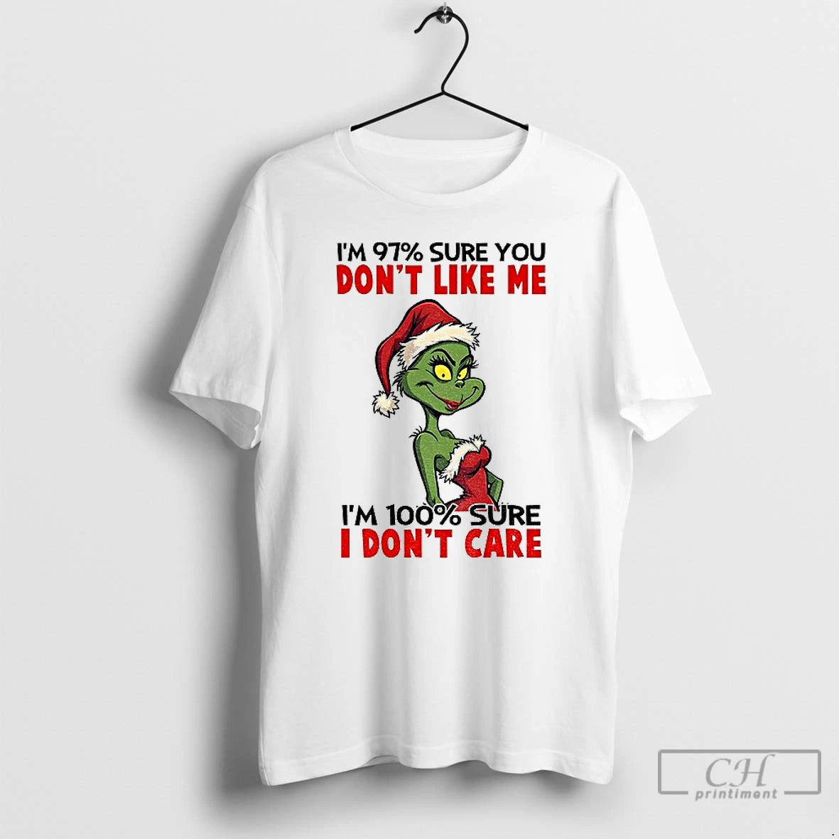 Premium Grinch Santa Im A Bitch Im A Lover Im A Crazy Ass Mother Seriously T-Shirts, Hoodie, Sweatshirt | PureTeeCo.com