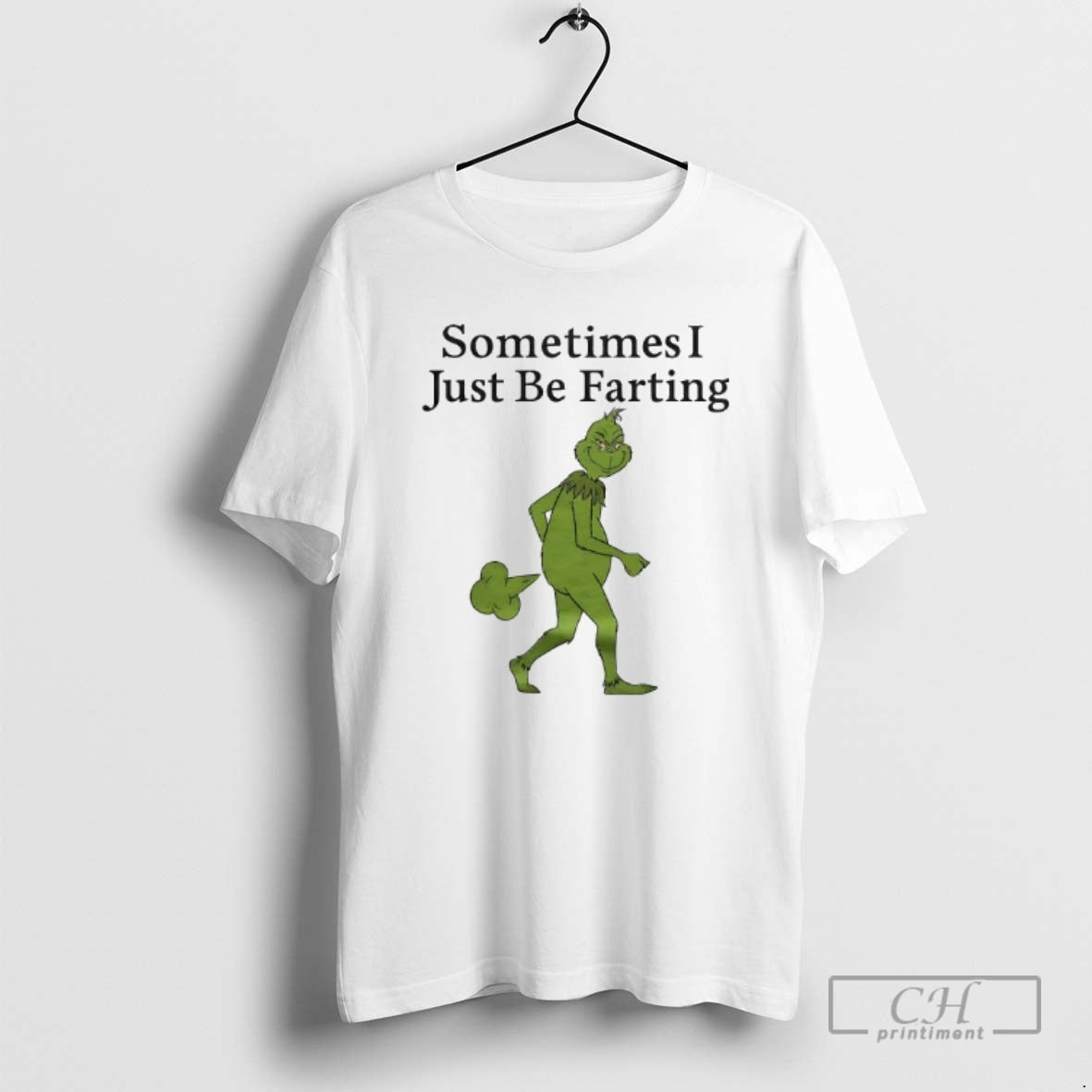Premium Grinch Sometimes I Just Be Farting Shirt Sweater Hoodie, Sweatshirt | PureTeeCo.com