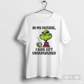 Premium Grinch In My Defense I Was Left Unsupervised Shirt Sweater Hoodie, Sweatshirt | PureTeeCo.com