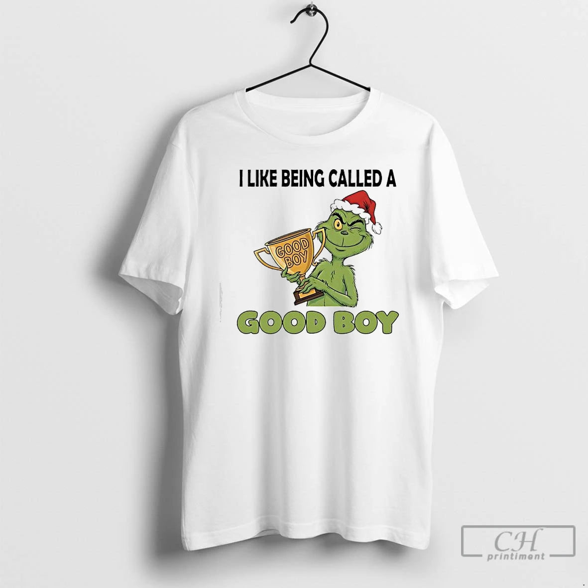 Premium Grinch Like Being Called A Good Boy T-Shirts, Hoodie, Sweatshirt | PureTeeCo.com