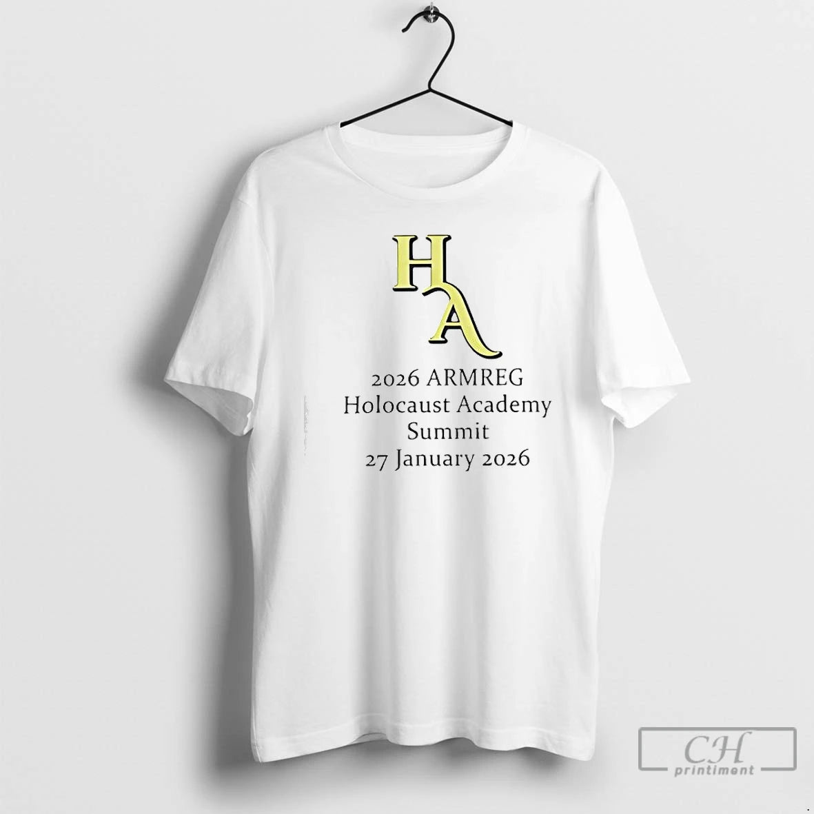 Premium Ha 2026 Armreg Holocaust Academy Summit 27 January T-Shirts, Hoodie, Sweatshirt | PureTeeCo.com