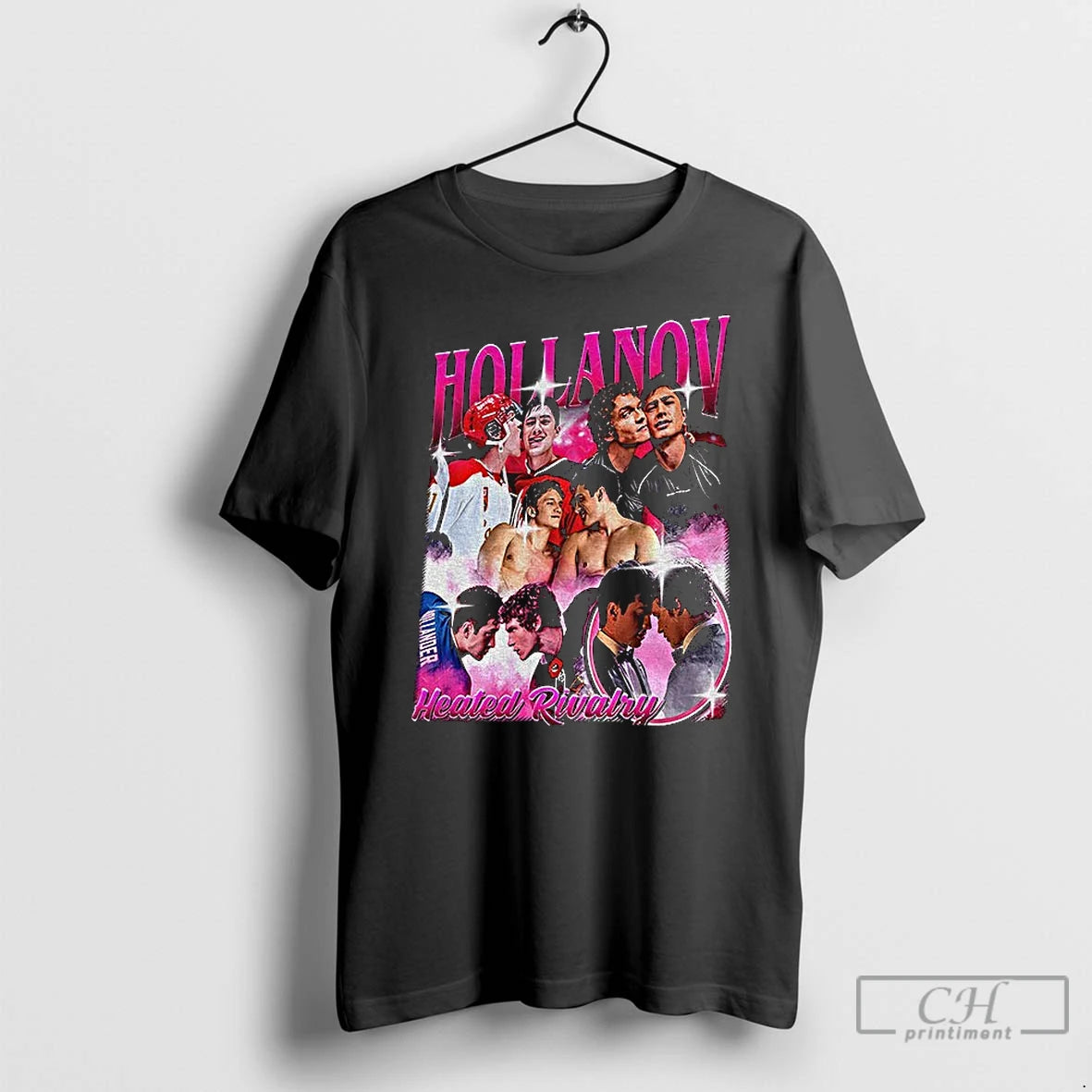 Premium Hollanov Heated Rivalry Hockey Vintage T-Shirts, Hoodie, Sweatshirt | PureTeeCo.com