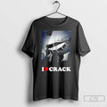 Premium I Love Crack Graphic T-Shirts, Hoodie, Sweatshirt | PureTeeCo.com