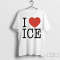 Premium I Love Ice Heart T-Shirts, Hoodie, Sweatshirt | PureTeeCo.com