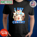 Premium I eat cement cats vintage shirt