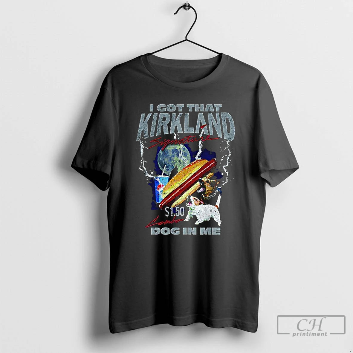 Premium I Got That Kirkland Parody Heavy Metal Signature Dog In Me T Shirts Sweater Hoodie, Sweatshirt | PureTeeCo.com