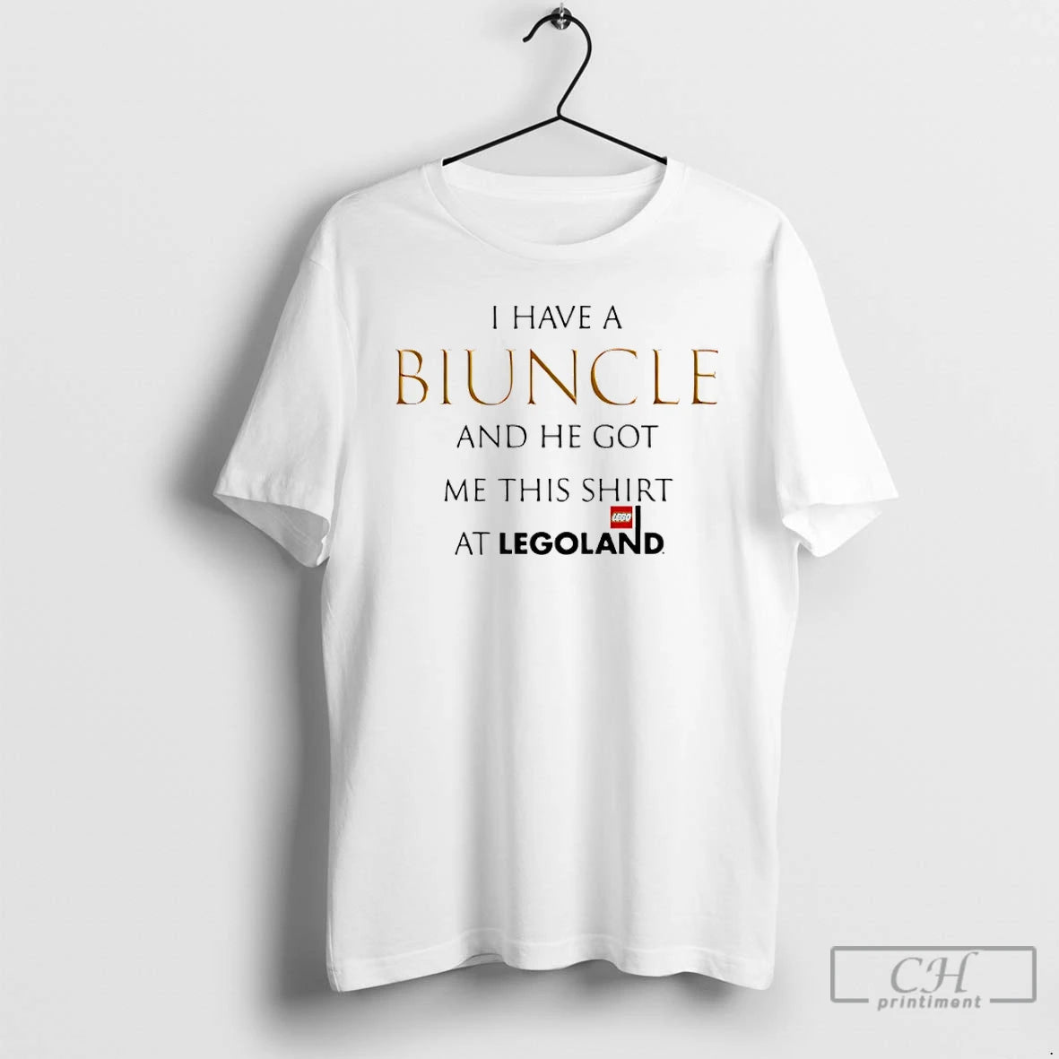 Premium I Have A Biuncle And He Got Me This At Legoland T Shirts Sweater Hoodie, Sweatshirt | PureTeeCo.com
