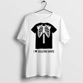 Premium I Love Skeleton Shirts Heart T Shirts