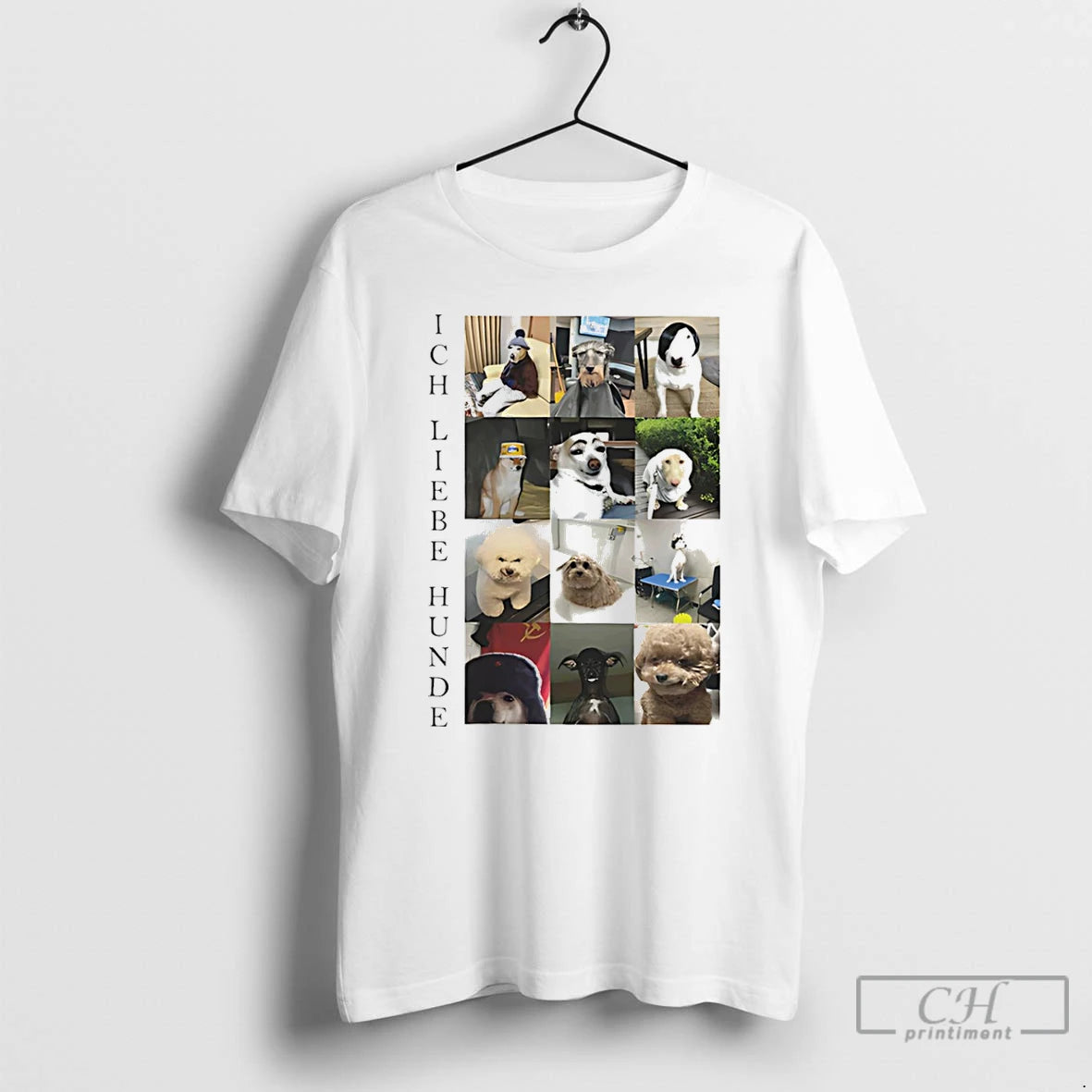 Premium Ich Liebe Hunde Funny T-Shirts, Hoodie, Sweatshirt | PureTeeCo.com