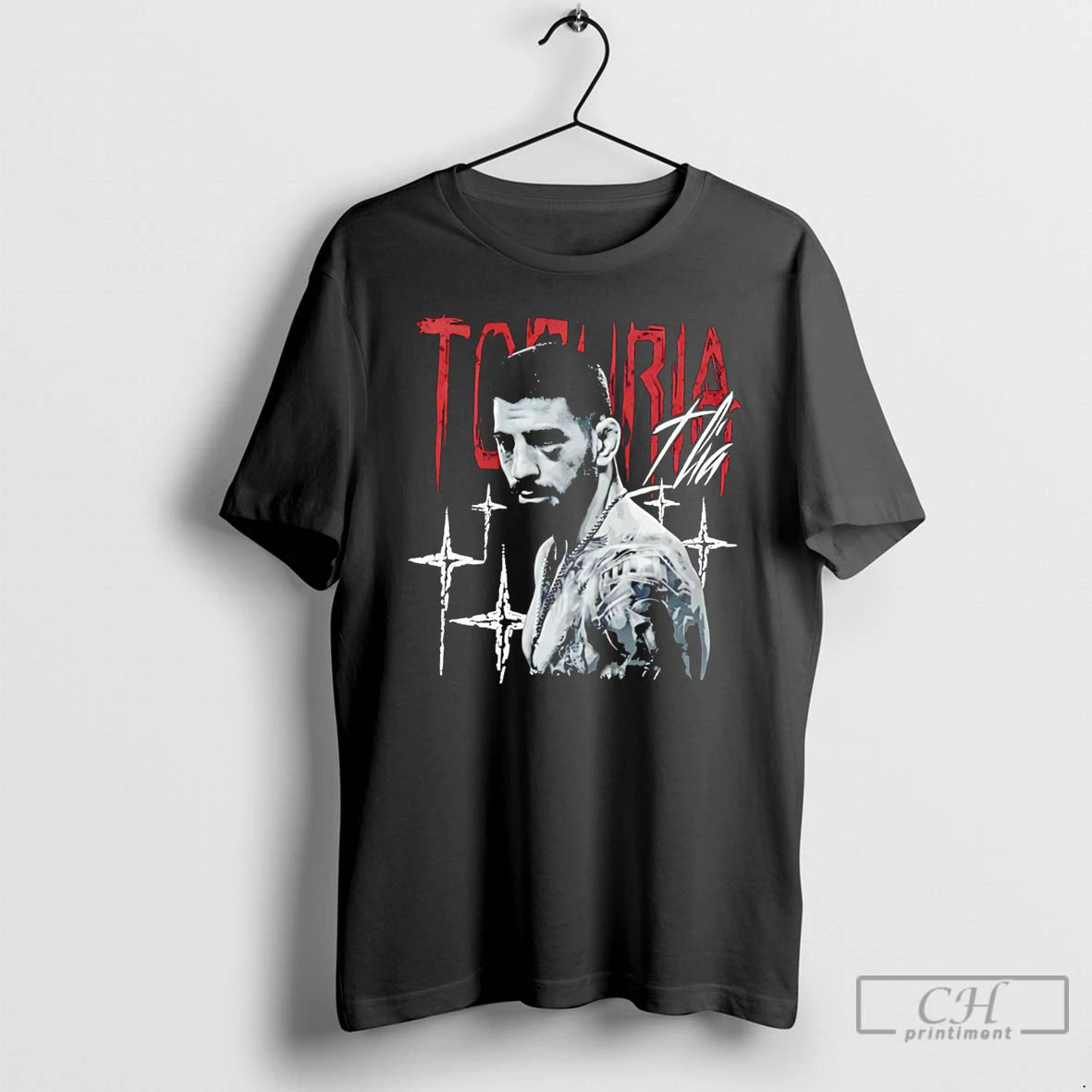Premium Ilia Topuria El Matador 2026 Ufc Champion Signature Tee