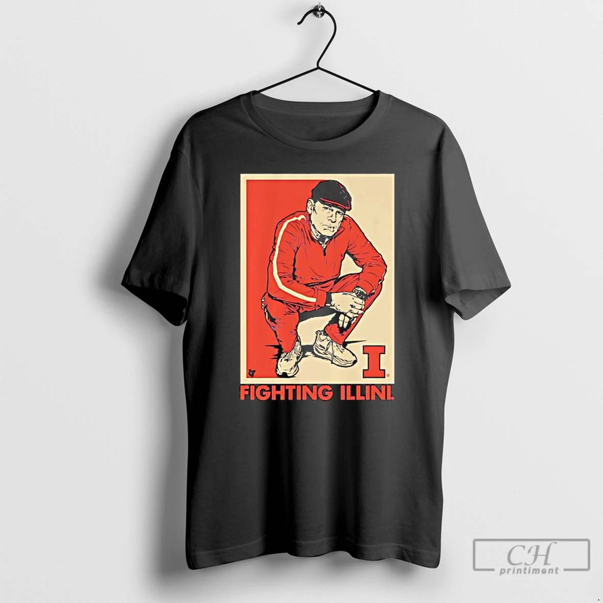 Premium Illinois Basketball Track Suit Coach Underwood T-Shirts, Hoodie, Sweatshirt | PureTeeCo.com