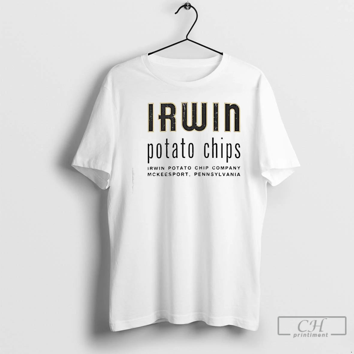 Premium Irwin Potato Chips Company Mckeesports Pa T-Shirts, Hoodie, Sweatshirt | PureTeeCo.com