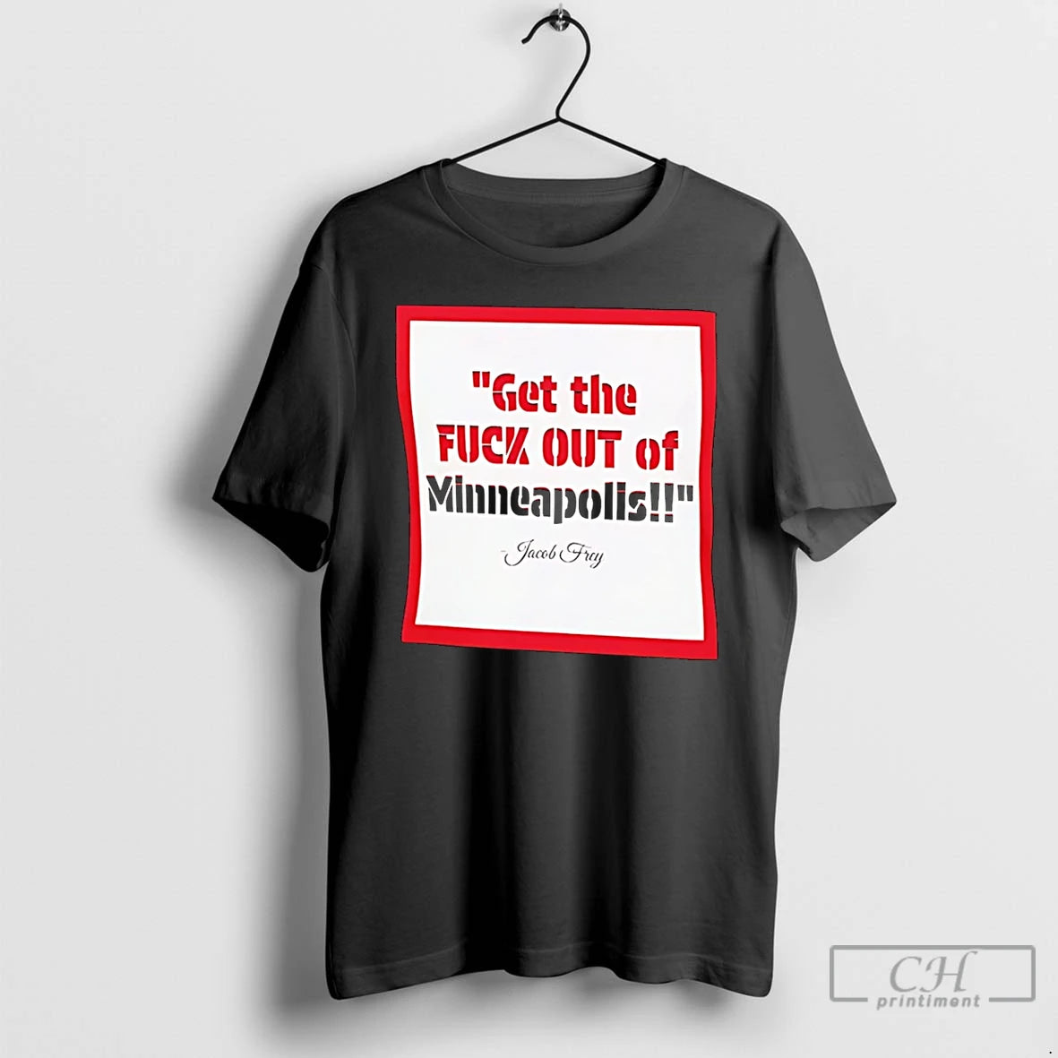 Premium Jacob Frey Get The Fck Out Of Minneapolis T-Shirts, Hoodie, Sweatshirt | PureTeeCo.com