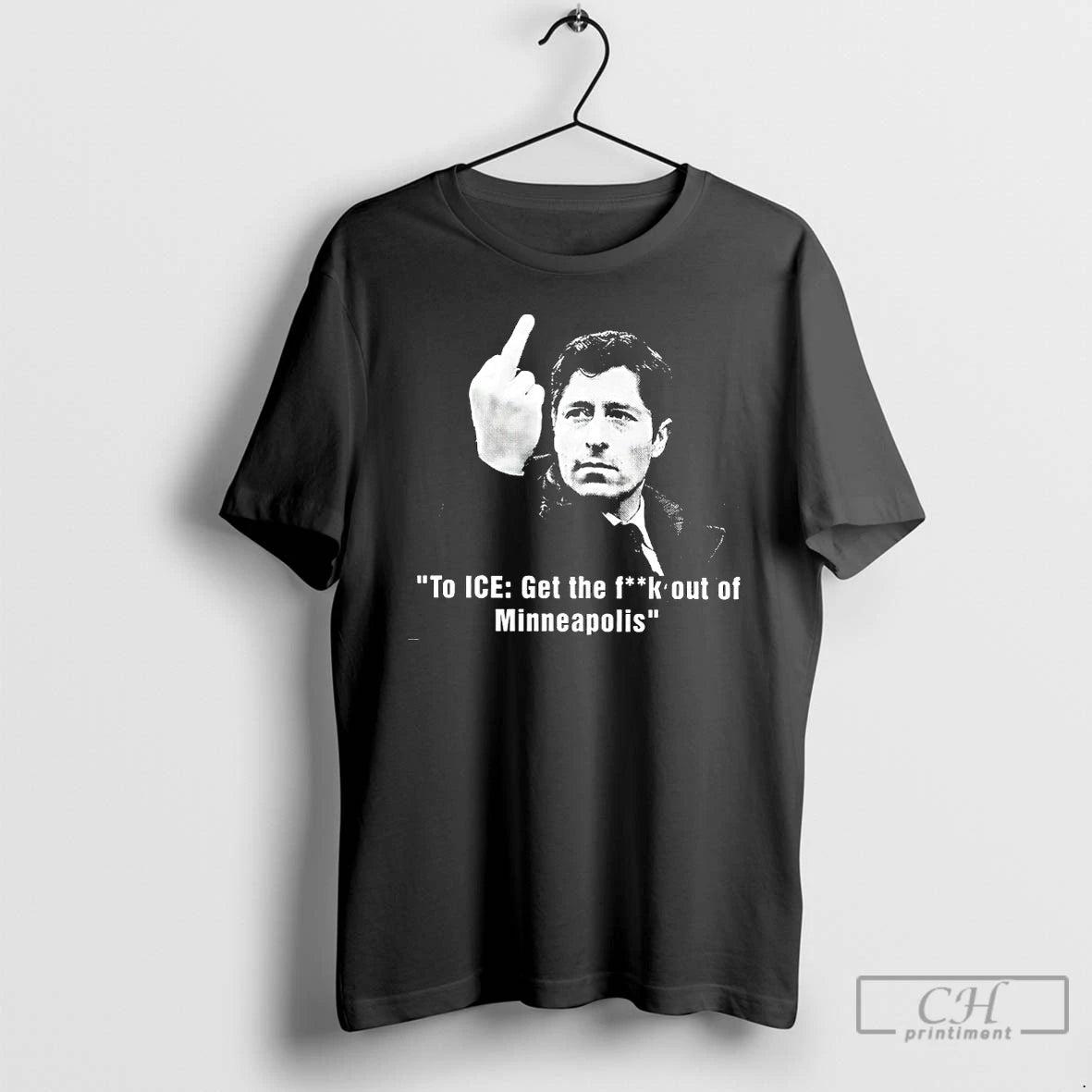 Premium Jacob Frey Middle Finger To Ice Get The Fuck Out Of Minneapolis T Shirts Hoodie, Sweatshirt | PureTeeCo.com