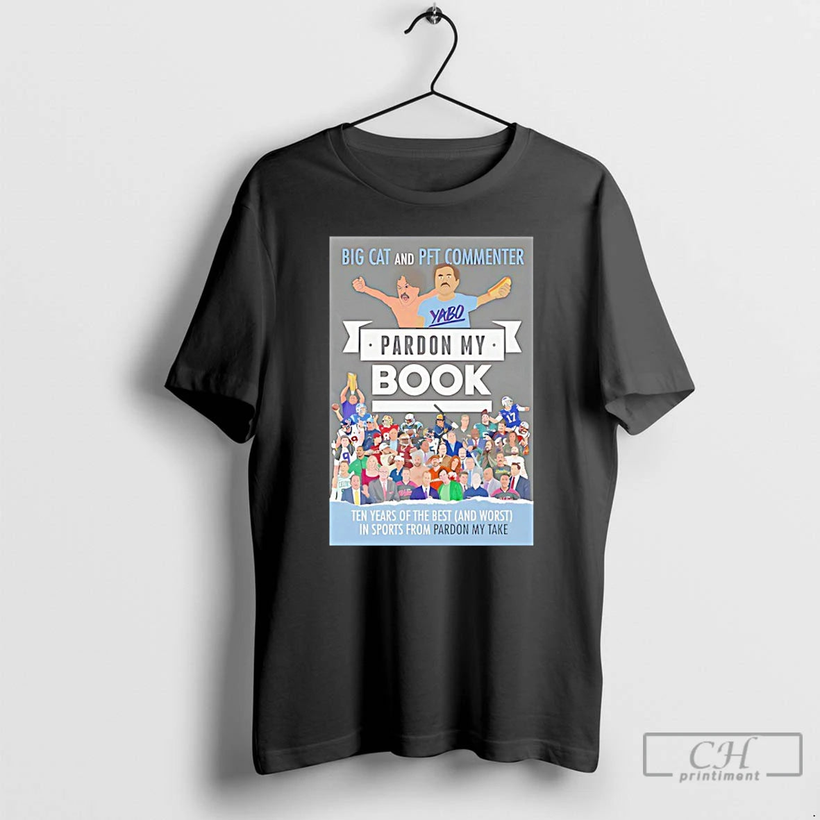 Premium Jared Goff Big Cat And Pft Commenter Pardon My Book T-Shirts, Hoodie, Sweatshirt | PureTeeCo.com