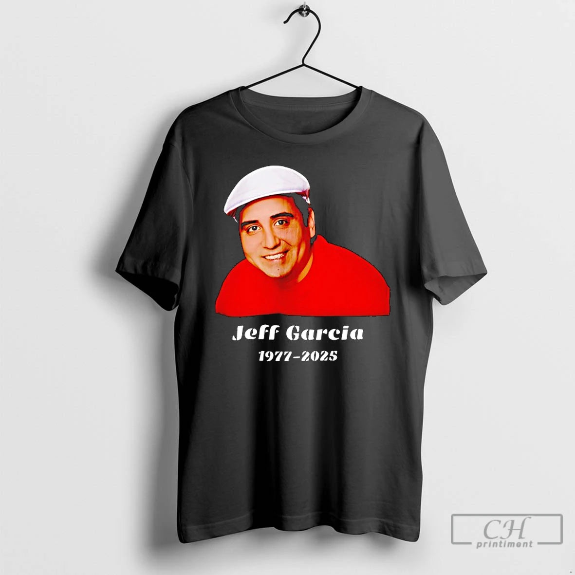 Premium Jeff Garcia Rip 1977 To 2025 Tribute Voice Actor T-Shirts, Hoodie, Sweatshirt | PureTeeCo.com