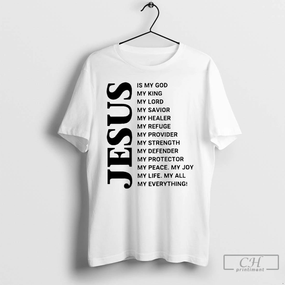Premium Jesus Is My God My King My Lord My Savior T-Shirts, Hoodie, Sweatshirt | PureTeeCo.com