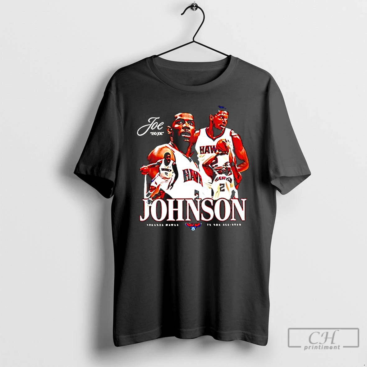 Premium Joe Johnson Atlanta Hawks Professional Basketball Player T-Shirts, Hoodie, Sweatshirt | PureTeeCo.com
