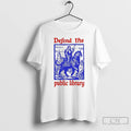 Premium Knight Cat Defend The Public Library T-Shirts, Hoodie, Sweatshirt | PureTeeCo.com
