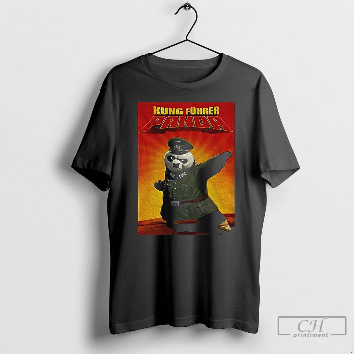 Premium Kung Fuhrer Panda Hitler Parody T-Shirts, Hoodie, Sweatshirt | PureTeeCo.com