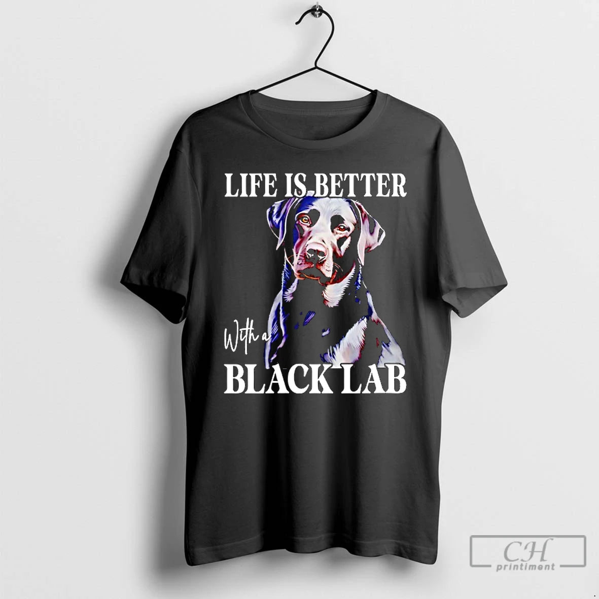 Premium Labrador Dog Life Is Better With A Black Lab T-Shirts, Hoodie, Sweatshirt | PureTeeCo.com