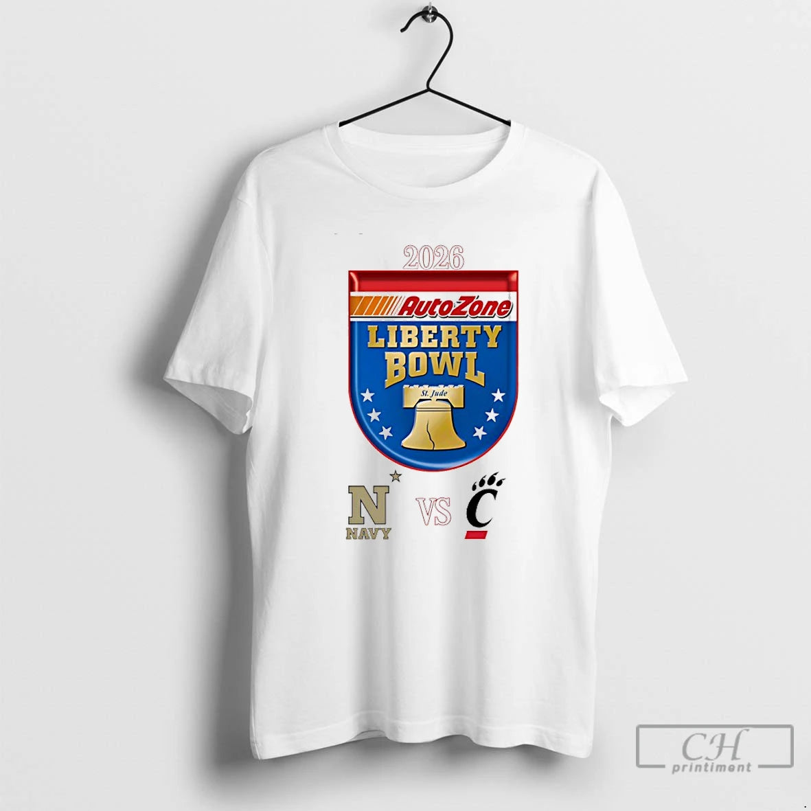 Premium Liberty Bowl 2026 Navy Vs Cincinnati T-Shirts, Hoodie, Sweatshirt | PureTeeCo.com