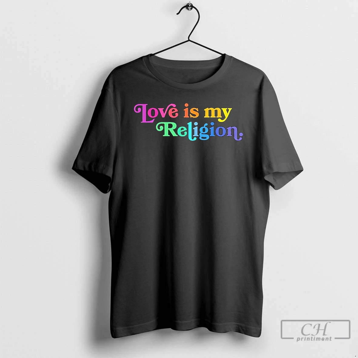 Premium Love Is My Religion Pride T-Shirts, Hoodie, Sweatshirt | PureTeeCo.com