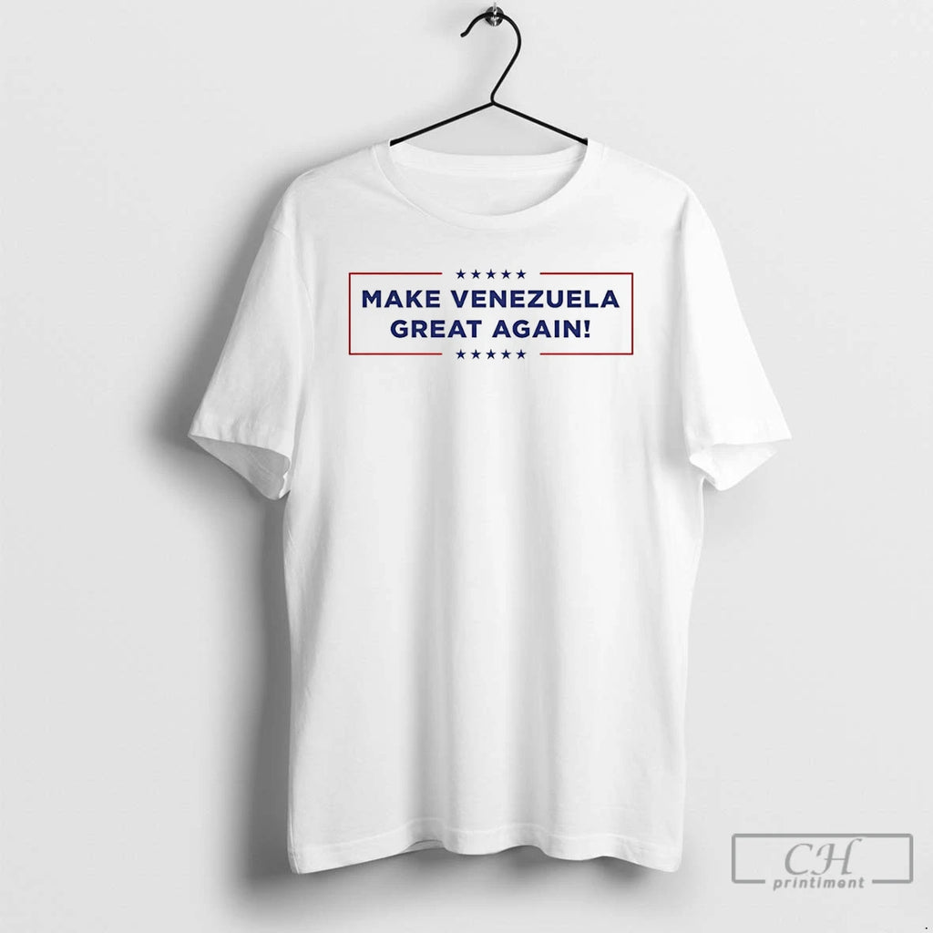 Premium Make Venezuela Great Again Trump 2026 T-Shirts, Hoodie, Sweatshirt | PureTeeCo.com