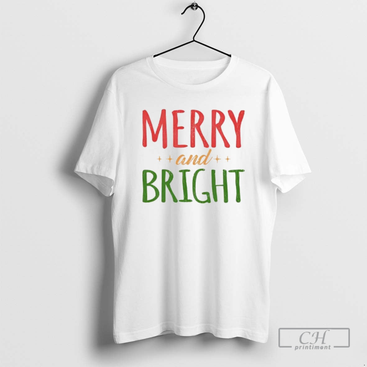 Premium Merry Bright Christmas Shirt Sweater Hoodie, Sweatshirt | PureTeeCo.com