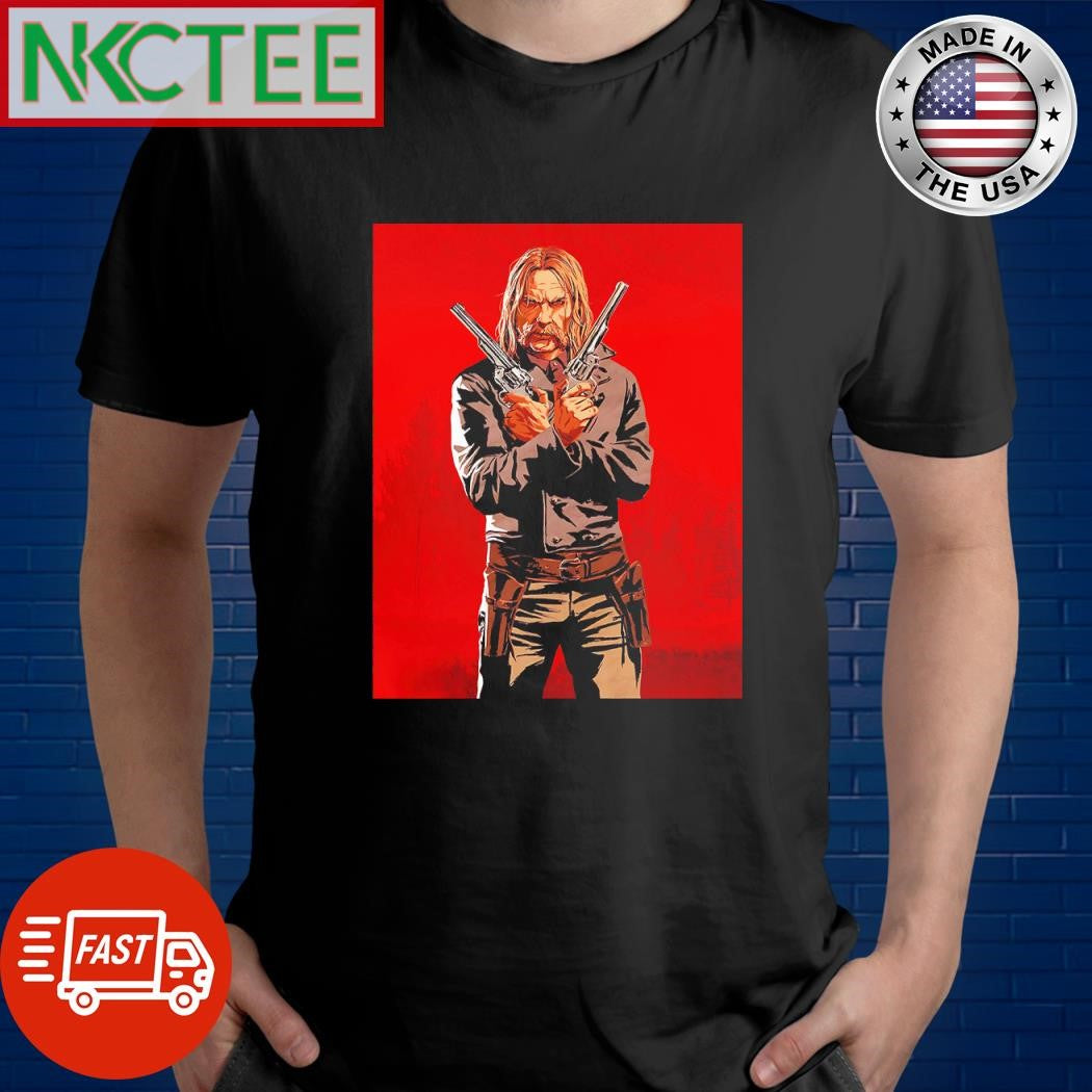 Premium Micah Bell gun shirt