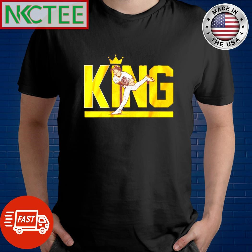 Premium Michael King crown Ace Pose throwing ball shirt
