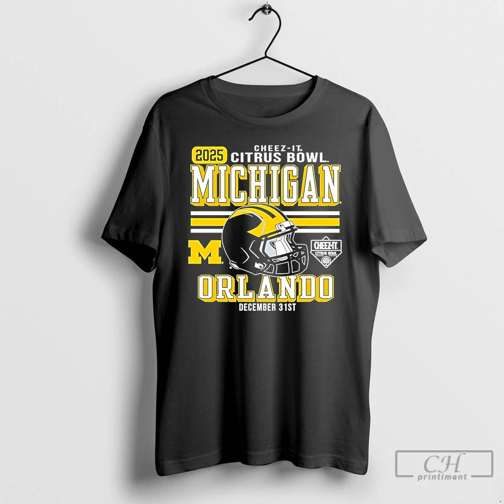 Premium Michigan Wolverines 2025 Cheez It Citrus Bowl T-Shirts, Hoodie, Sweatshirt | PureTeeCo.com