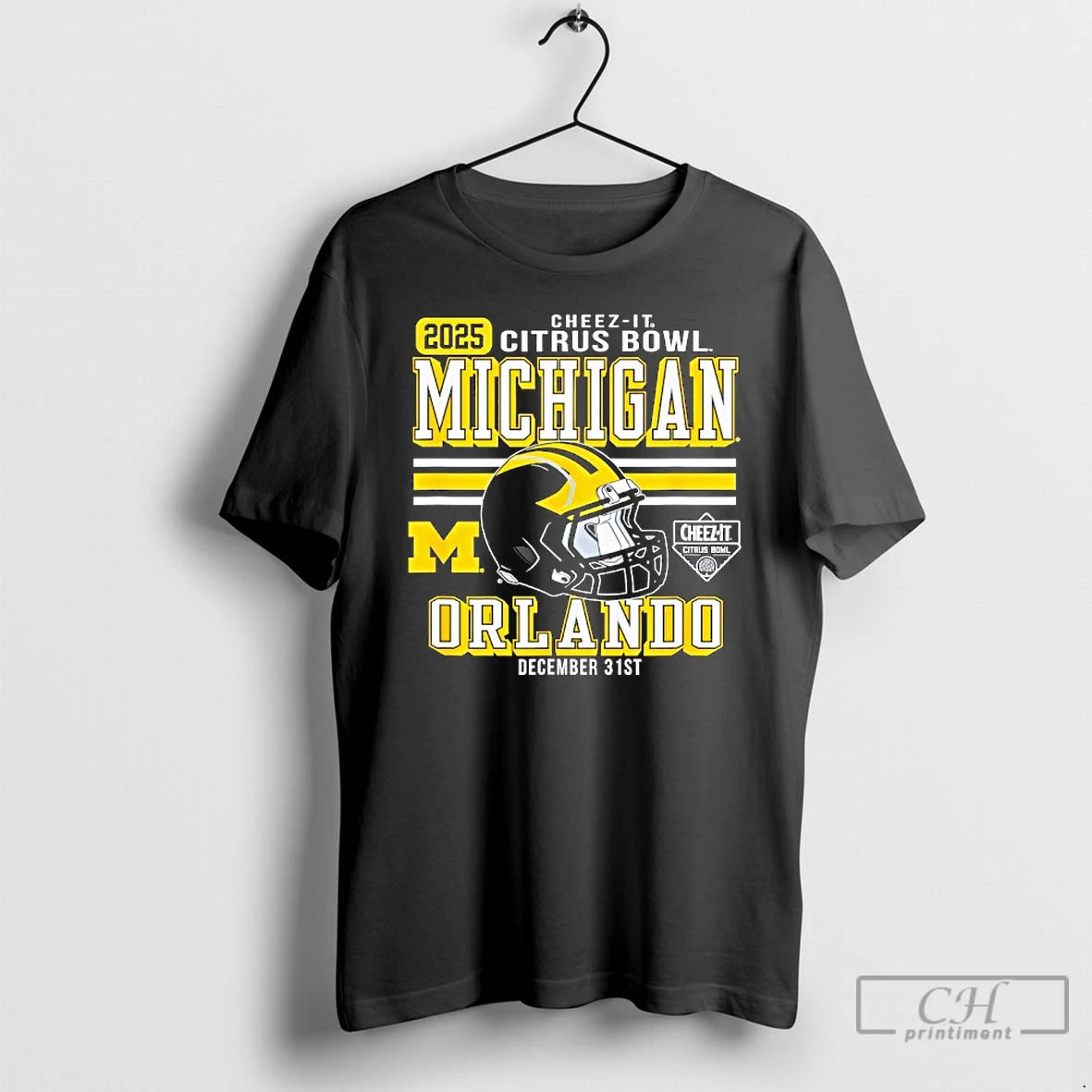 Premium Michigan Wolverines Cheez It Citrus Bowl Michigan 2025 T-Shirts, Hoodie, Sweatshirt | PureTeeCo.com