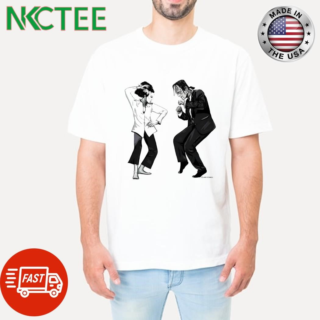 Premium Monster and Bride Dancing Halloween shirt