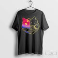Premium Moon Heart Cat Bisexual Lgbt Pride Month