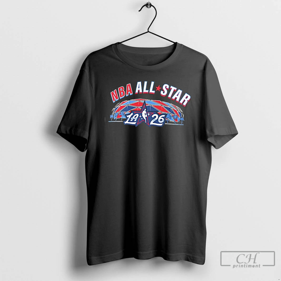 Premium Nba All Star Game Pattern La 2026 T-Shirts, Hoodie, Sweatshirt | PureTeeCo.com