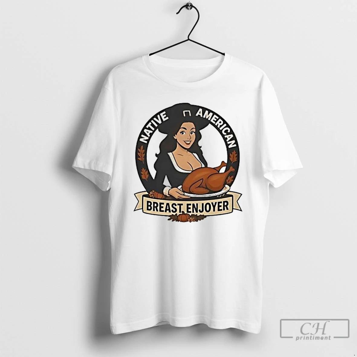 Premium Native American Breast Enjoyer Thanksgiving 2025 T-Shirts, Hoodie, Sweatshirt | PureTeeCo.com