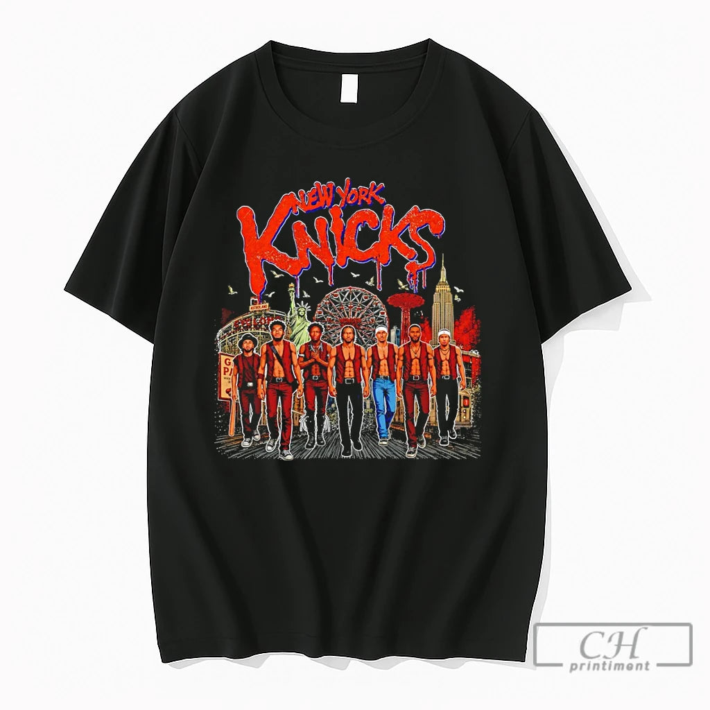 Premium New York Knicks The Warriors Graphic Nba