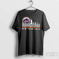 Premium New York Mets 2025 Name City Skyline T Shirts