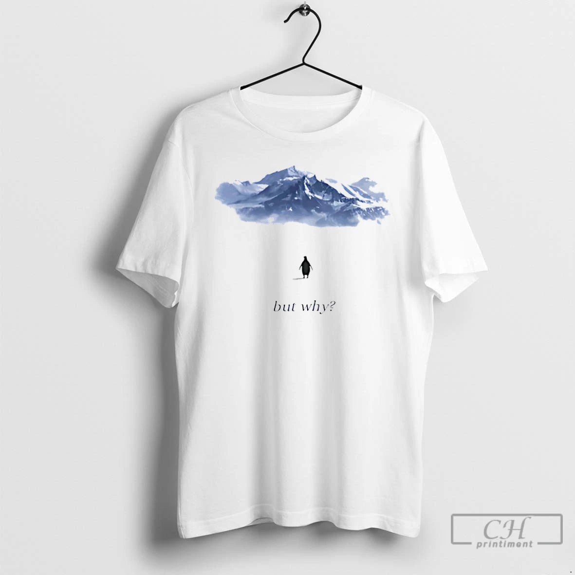 Premium Nihilist Penguin But Why Lonely T-Shirts, Hoodie, Sweatshirt | PureTeeCo.com