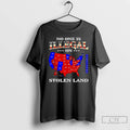 Premium No One Is Illegal On Stolen Landanyone Need This State T-Shirts, Hoodie, Sweatshirt | PureTeeCo.com