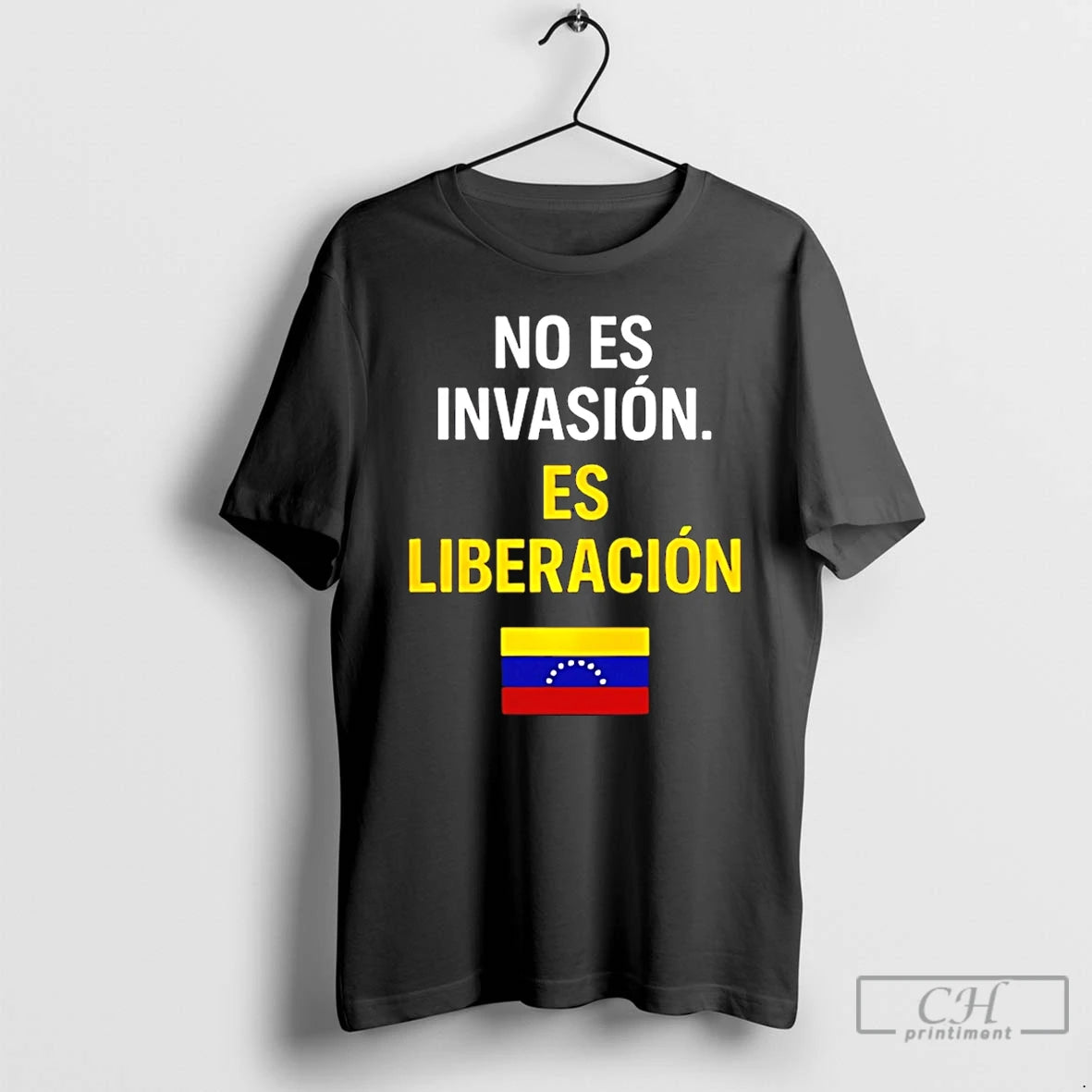 Premium No Es Invasion Es Liberacion Flag