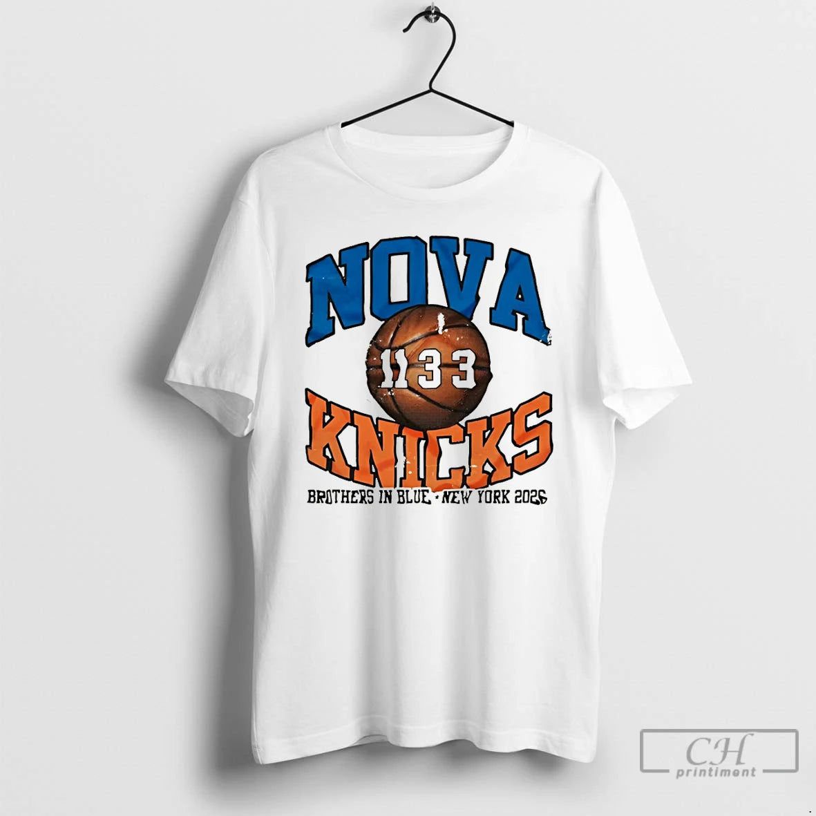 Premium Nova Knicks Villanova Nba Playoffs 2026 Brothers In Blue