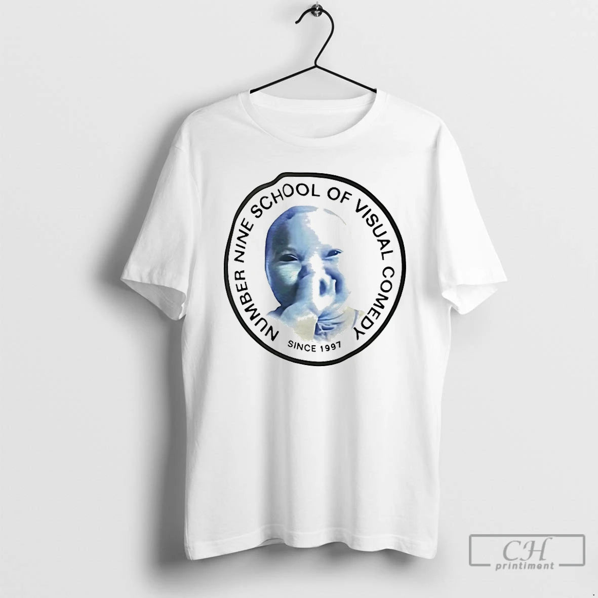 Premium Number Nine School Of Visual Comedy Since 1997 T-Shirts, Hoodie, Sweatshirt | PureTeeCo.com
