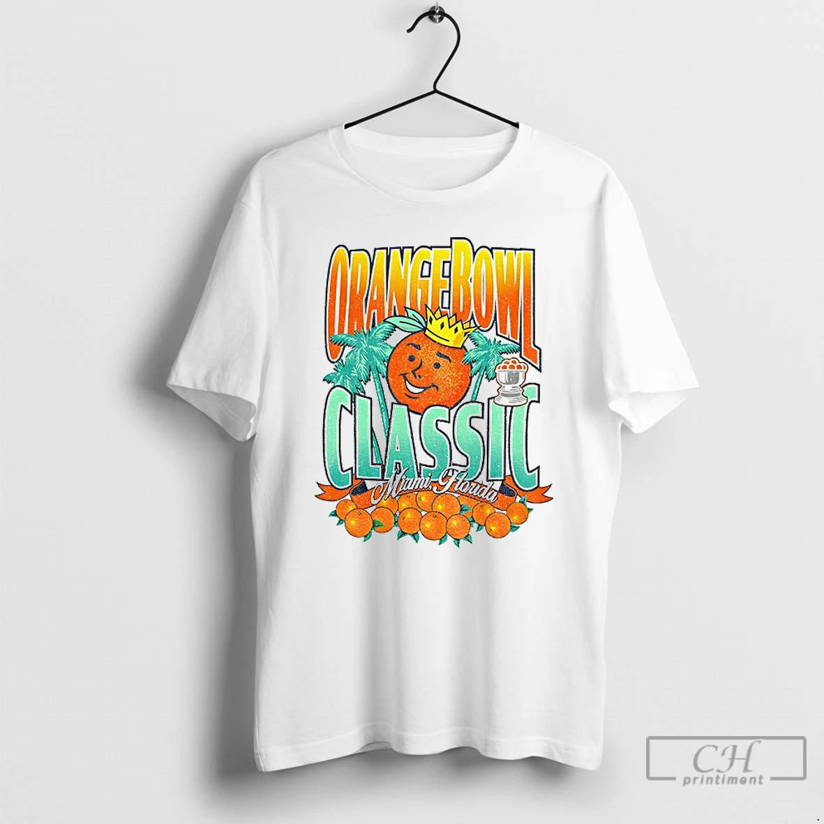 Premium Orange Bowl Classic Miami Florida T-Shirts, Hoodie, Sweatshirt | PureTeeCo.com